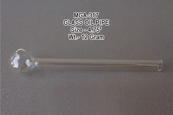 GLASS OIL PIPE